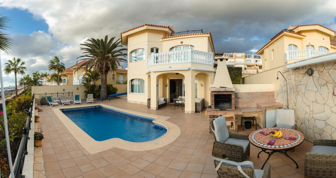 Villa Faya On The First Ocean Line With New Heated Pool 洛斯克里斯蒂亚诺斯 外观 照片