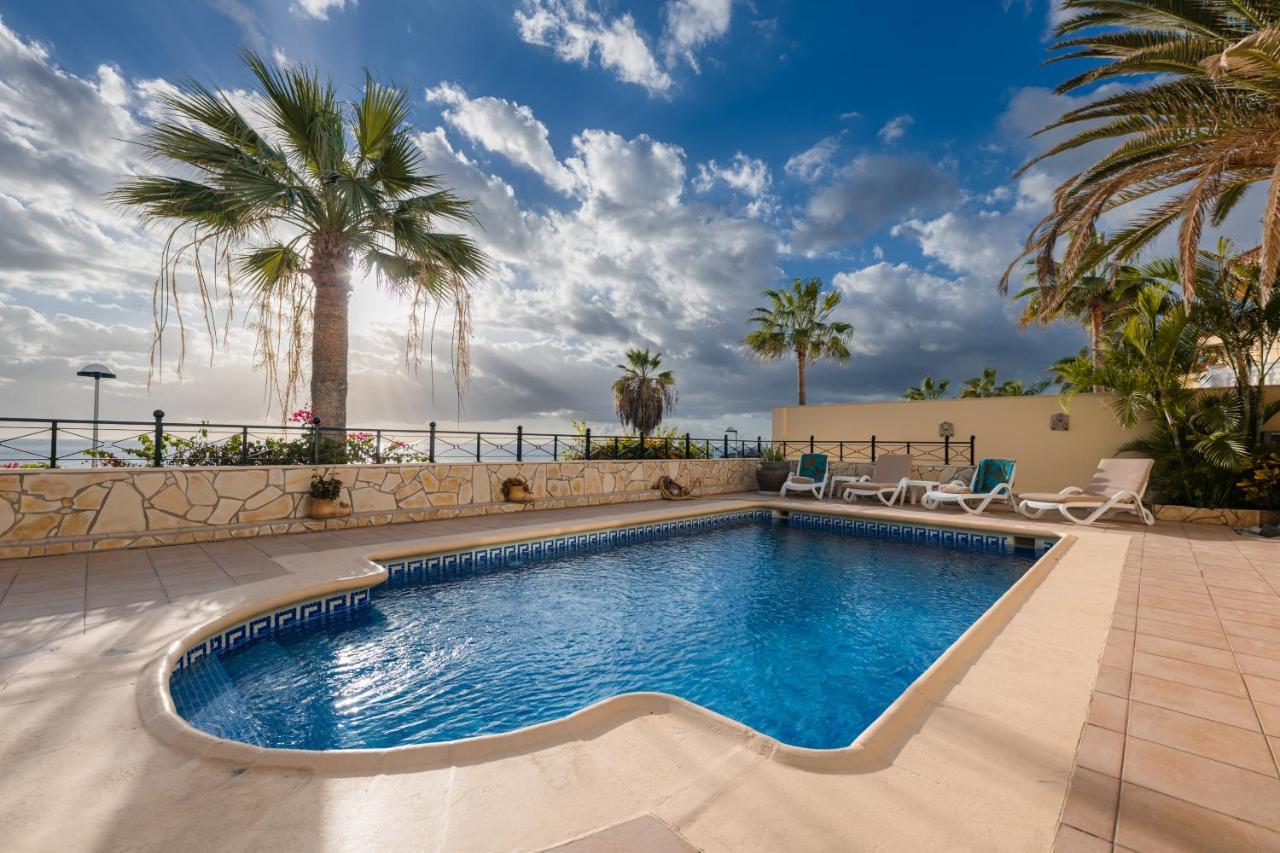 Villa Faya On The First Ocean Line With New Heated Pool 洛斯克里斯蒂亚诺斯 外观 照片