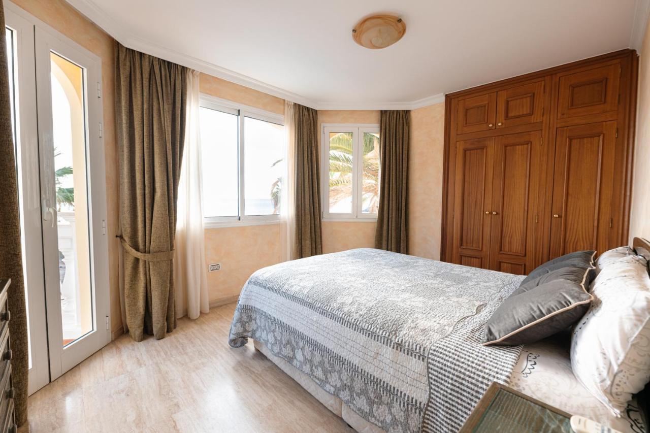 Villa Faya On The First Ocean Line With New Heated Pool 洛斯克里斯蒂亚诺斯 外观 照片
